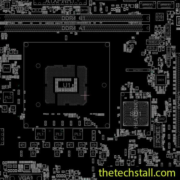 ASROCK H310CM-HDV R1.01 BoardView File