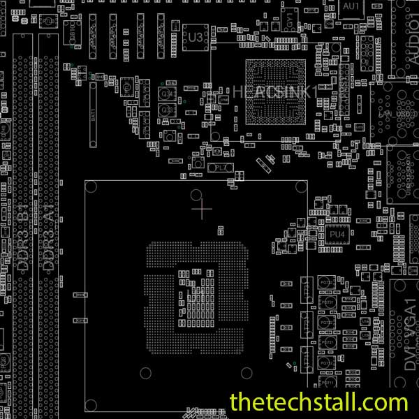 ASROCK H81M-ITX R1.03 (70-MXGPN0-A01) BoardView File