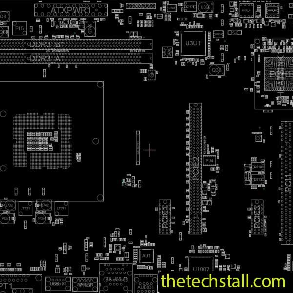 ASROCK P85 PRO 3 Rev 1.01 Boardview File