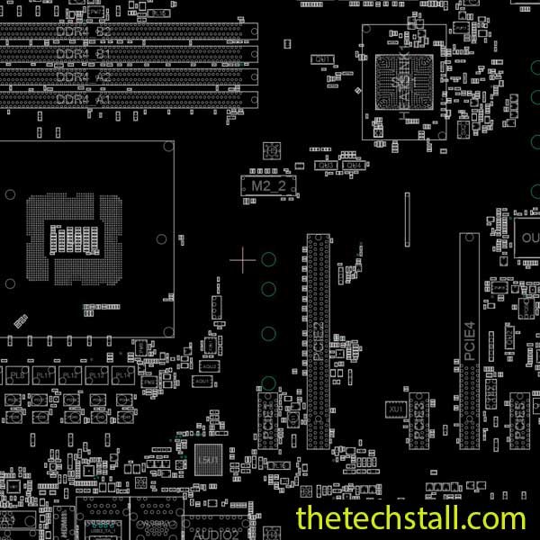 ASRock H270-PERFORMANCE Rev1.02 70-MXB400-A01 BoardView File