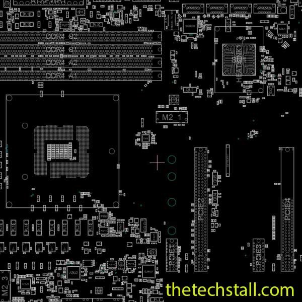 ASRock Z370 Gaming K6 r1.03 70-MXB5V0-B01 BoardView File