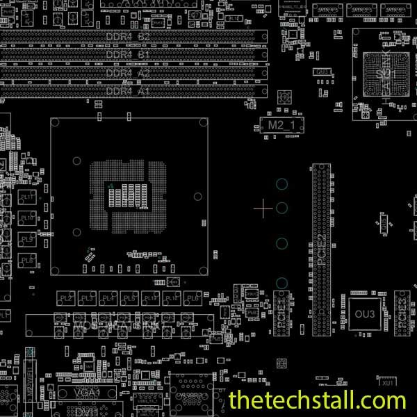 ASRock Z370 KILLER_SLI_AC r1.01 80-MXB640-A01 BoardView File