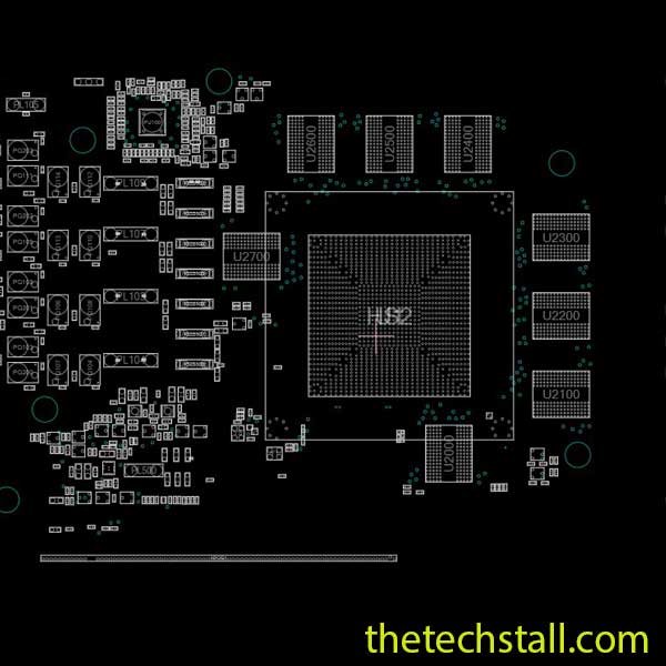 ASUS D009PI 1.01 EX-RX580 2048SP-8G-DIS BoardView File