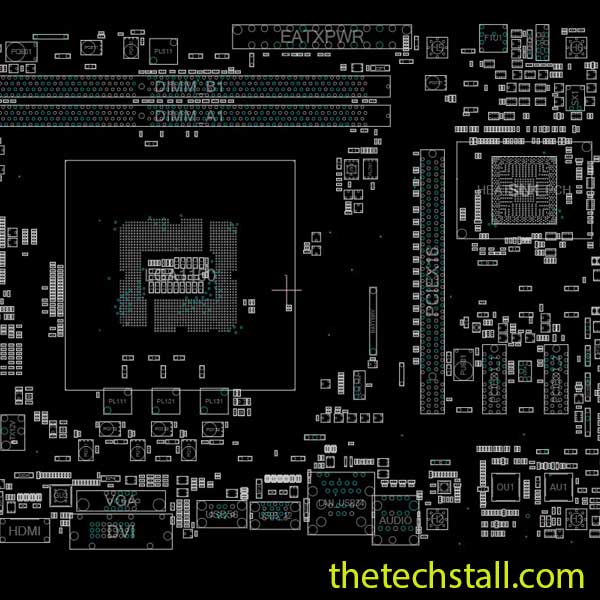 ASUS H81M-A BoardView File