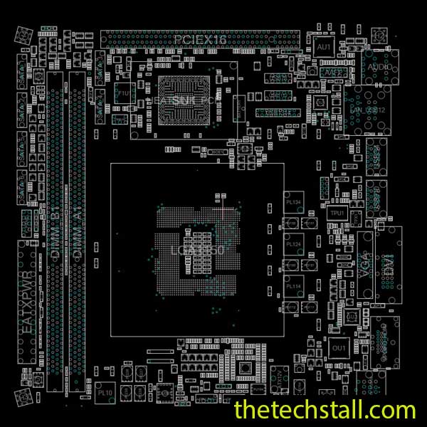 ASUS H87I-PLUS 60MB0B30-MB0A37 REV 1.02 BoardView File