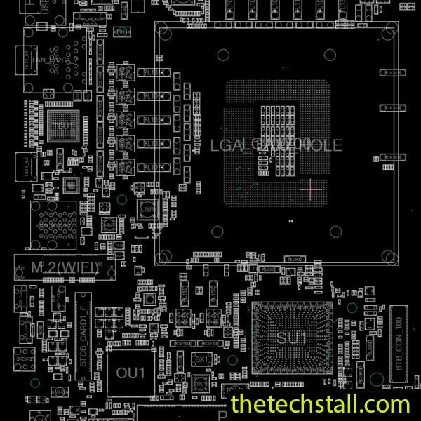 ASUS Z690-I GAMING WIFI Rev 1.03X BoardView File