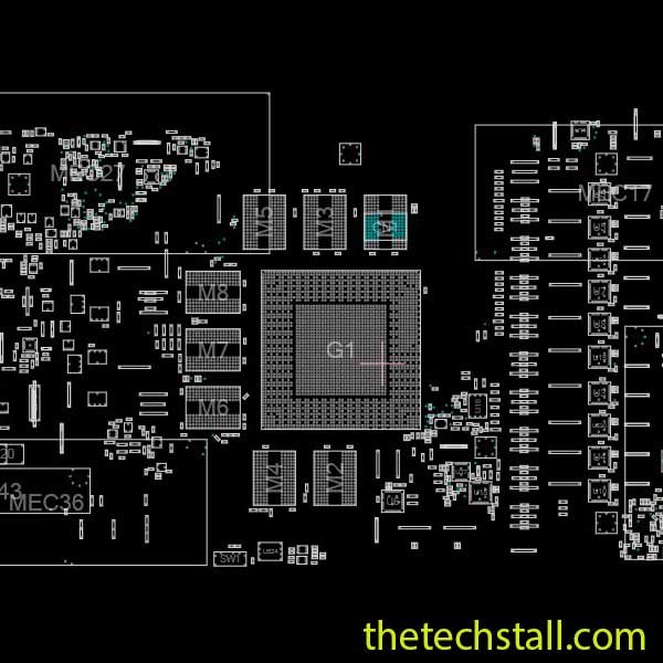 GIGABYTE AORUS GeForce RTX 3060 GV-N306TAORUS M-8GD-1.0 BoardView File