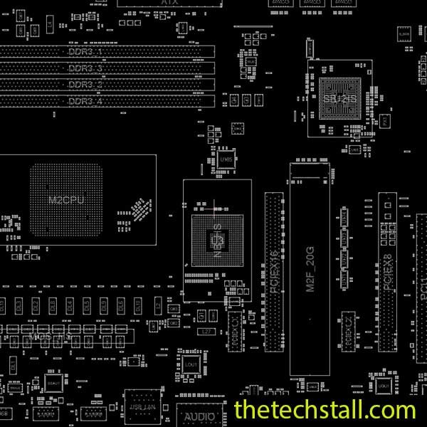 GIGABYTE GA-970-GAMING SLI REV1.0 BoardView File