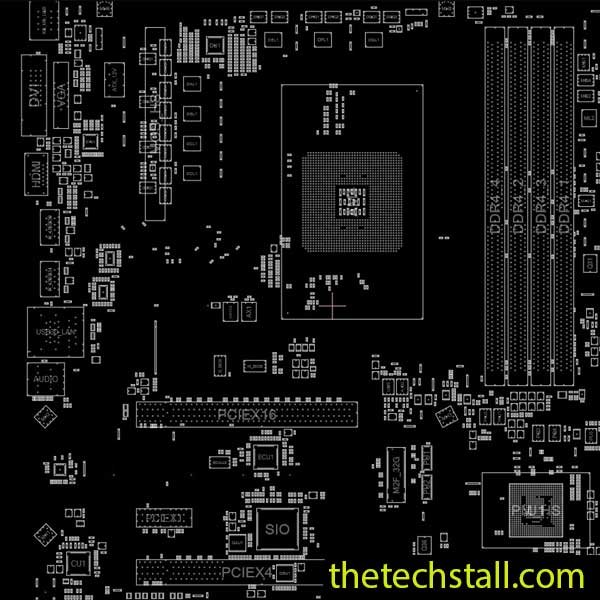 GIGABYTE GA-AB350M-GAMING 3 BoardView File