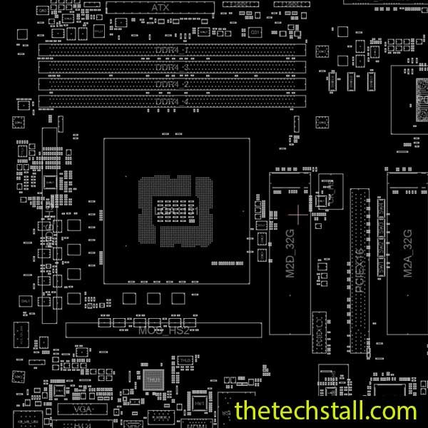 GIGABYTE GA-Z170X-GAMING3 REV1.0 BoardView File