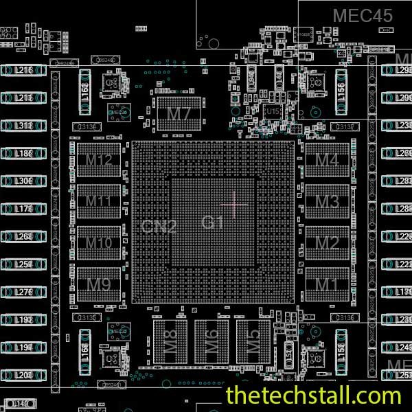 GIGABYTE GeForce RTX 4090 GV-N4090GAMING-OC-24GD Rev1.0 BoardView File