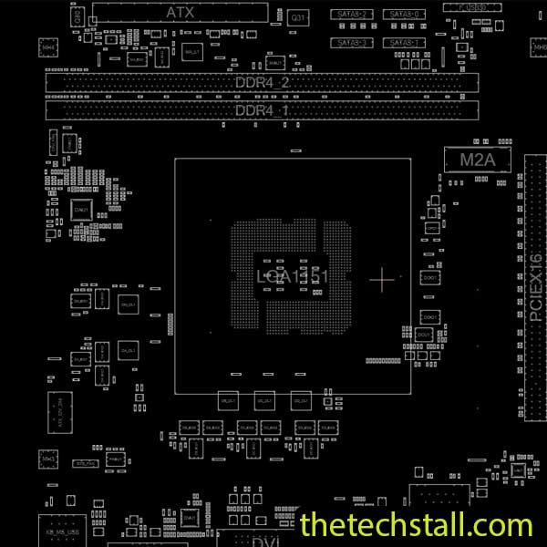 GIGABYTE H310M D2VX SI 2.0 REV1.0 BoardView File