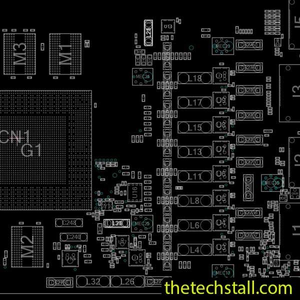 Gigabyte GeForce RTX™ 3070 GV-N3070EAGLE OC-8GD 1.0 BoardView File