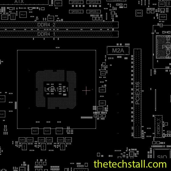 Gigabyte H310CM DS2 BoardView File