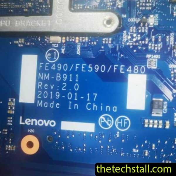 Lenovo E590/E490 FE490 FE590 FE480 NM-B911 REV 2.0 BIOS BIN File