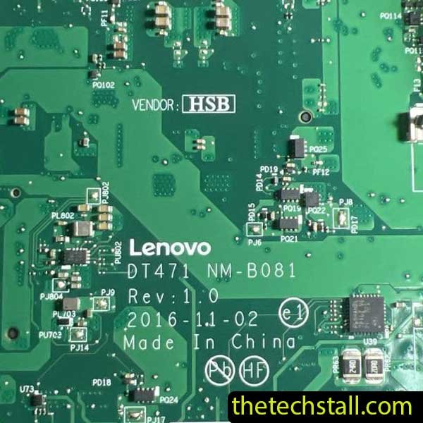 Lenovo THINKPAD T470S DT471 NM-B081 REV 1.0 BIOS BIN File