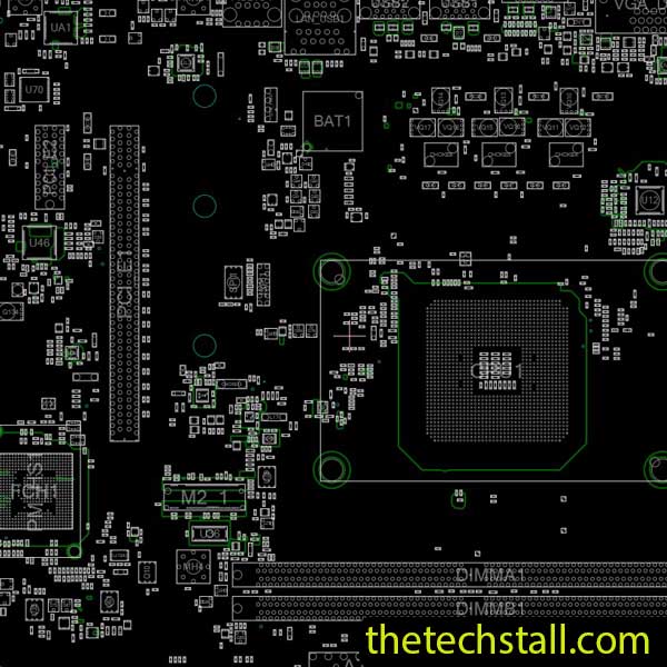 MSI A320M-A PRO MAX MS-7C52 VER 1.0 BoardView File