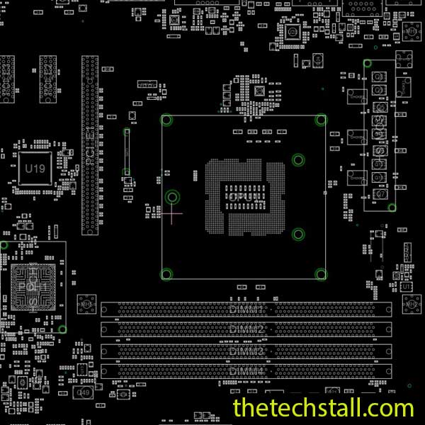 MSI B85M-G43 MS-7823 Rev1.2 Boardview File