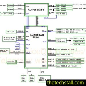 Acer Aspire XC-885 B36H4-AD REV1.1 Schematic Diagram