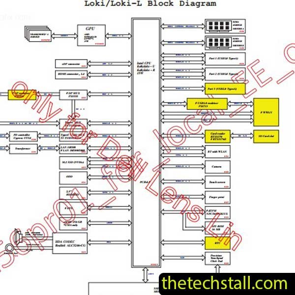 Dell Latitude 3490 LA-F116P Schematic Diagram