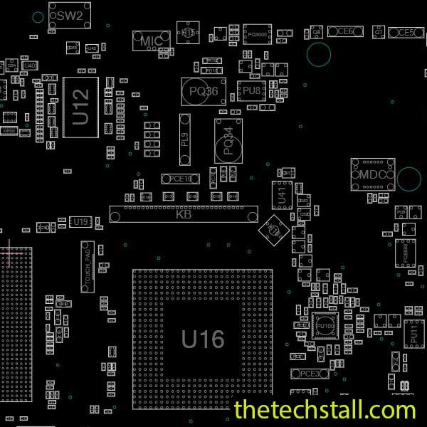 ASUS Eee PC P701 REV 1.4G BoardView File