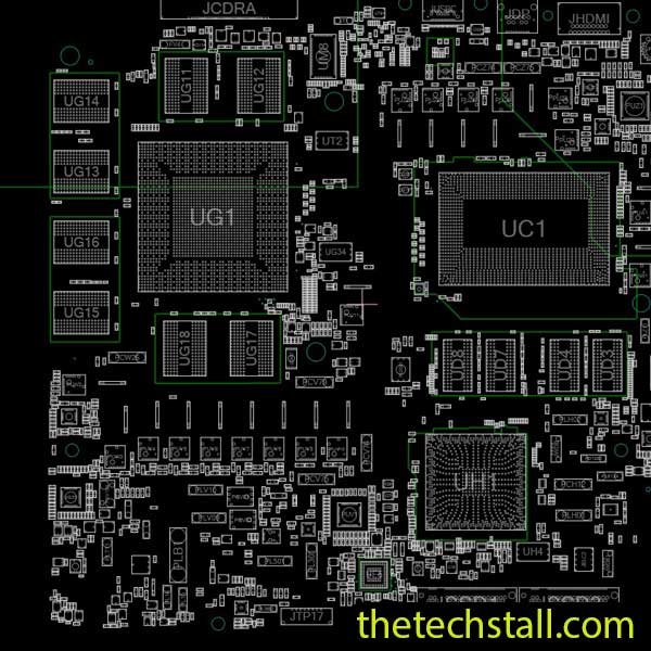 Dell Alienwarem 15 R2 EDQ51 LA-H351P REV 1.0 BoardView File