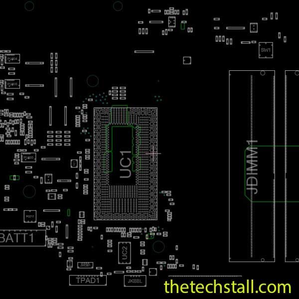 Dell Inspiron 7460 BKD40 LA-D821P REV 1.0 BoardView File