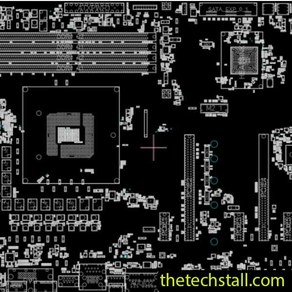 ASROCK Z170 EXTREME4 R105 70-MXGYJ0-C01 BoardView File