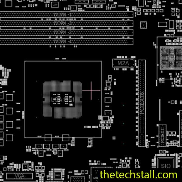 Gigabyte B365M-DS3H-WIFI REV1.0B BoardView File