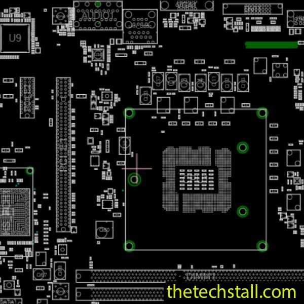 MSI H61M-P23 (B3) MS-7680 Rev 5.1 BoardView File