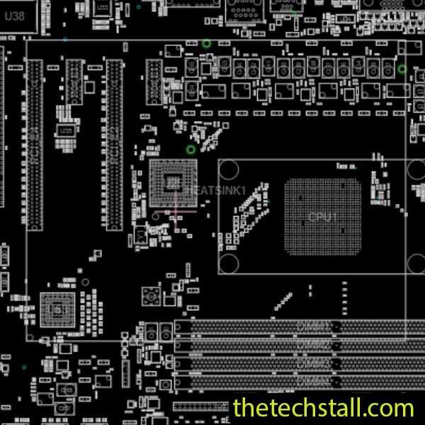 MSI NF980-G65 MS-7612 Rev 1.0 BoardView File