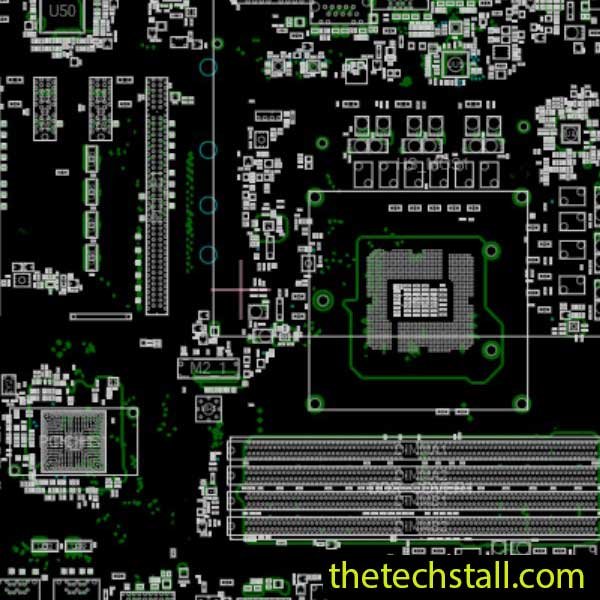 MSI Z270 Gaming Pro Carbon MS-7A63 BoardView File