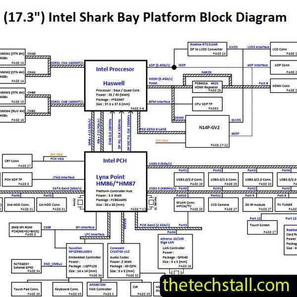 Toshiba P70-A-K5M PSPLPR DA0BDBMB8F0 REV F Schematic Diagram