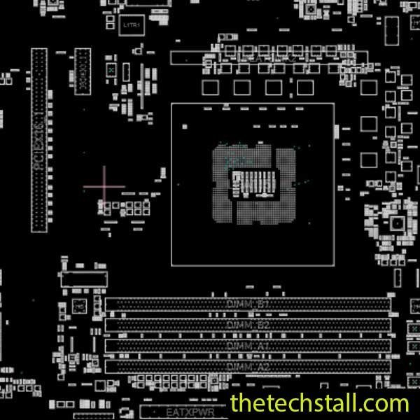 ASUS Prime B365PLUS REV1.00B 60MB11H0-MB0B0A BoardView File