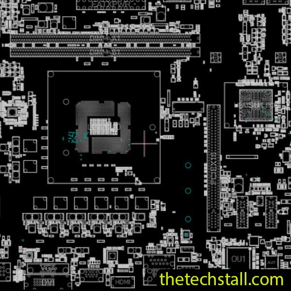 ASUS Prime B460M-K REV1.02 BoardView File