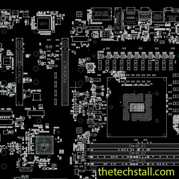 ASUS ROG STRIX Z590F-GAMING-WIFI r1.01 60MB1630-MB0A0A BoardView File