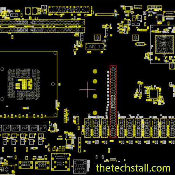 Asrock H110 PRO BTC+ 70-MXB5S0-A01 BoardView File