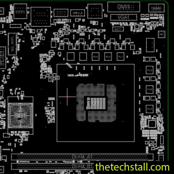 Asrock H510M-HVS 70-MXBG30-A01 Rev1.01 BoardView File