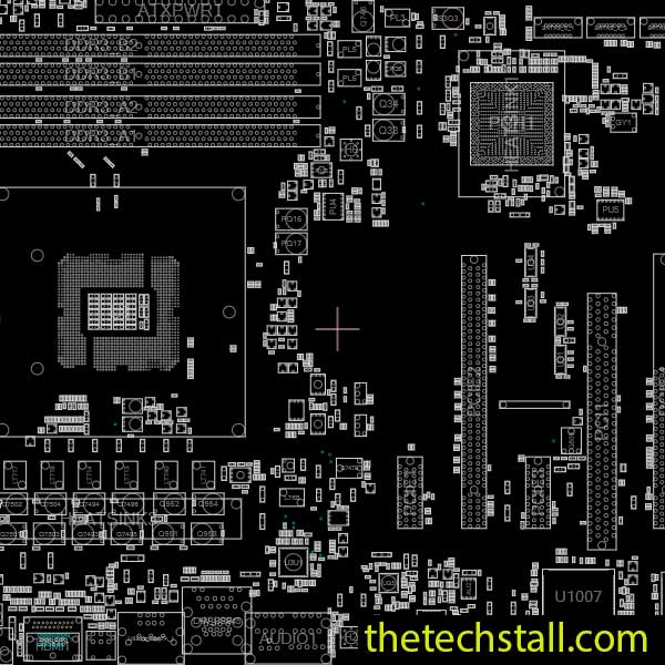 Asrock Z68 EXTREME3 GEN3 r1.01 70-MXGJR0-A01 BoardView File