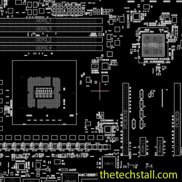 GIGABYTE GA-Z68X-UD4-B3 Rev 1.01&1.01B BoardView File