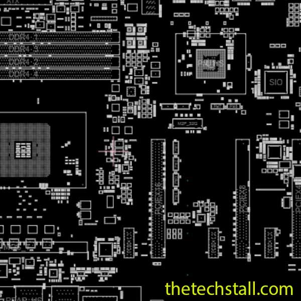 Gigabyte GA-AX370-GAMING-K5 Rev1.0/1.01/1.02 BoardView File