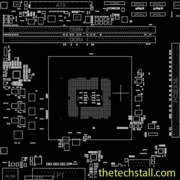 Gigabyte GA-H110M-DS2 REV1.0 BoardView File