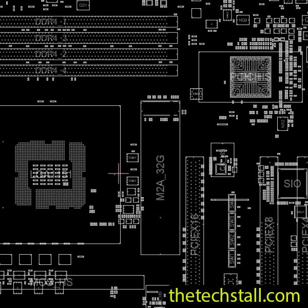 Gigabyte GA-Z170MX-Gaming5 REV1.0 BoardView File