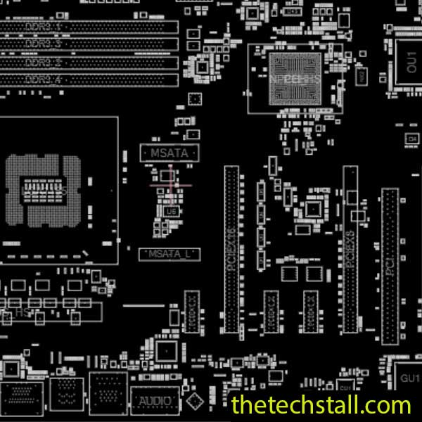 Gigabyte GA-Z77X-UD3H REV1.0&1.1 BoardView File