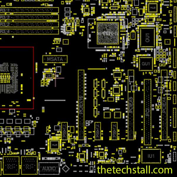 Gigabyte GA-Z77X-UD5H REV1.1 BoardView File