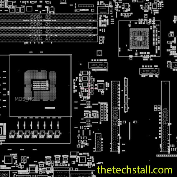 Gigabyte Z490-VISION-G REV 1.0 BoardView File