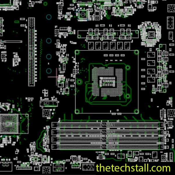 MSI B360 Gaming Pro Carbon MS-7B16 REV1.0 BoardView File