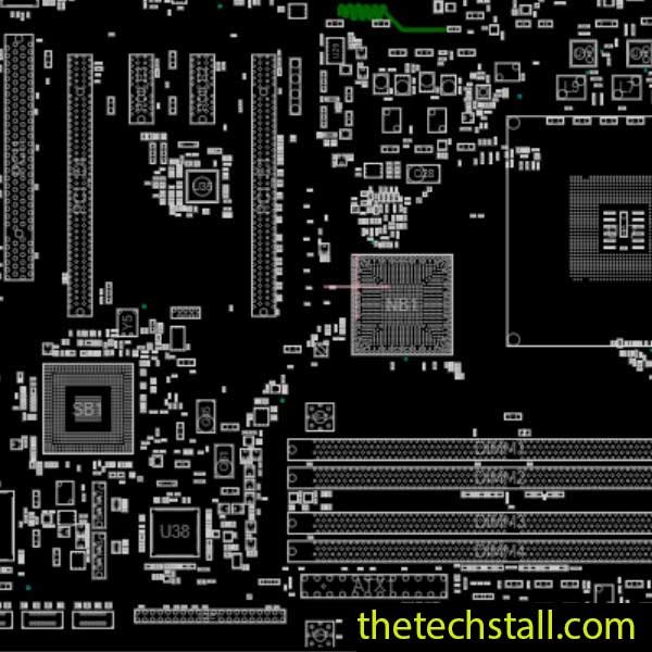 MSI P45 Neo2 MS-7512 V11 BoardView File