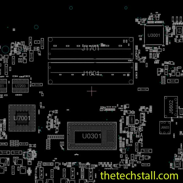 ASUS X542UQ 60NB0FE0-MB1120 Rev2.0 BoardView File