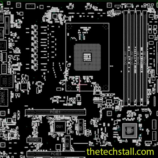 Asrock B550M Steel Legend 70-MXBCU0-A01 Rev1.02 BoardView File